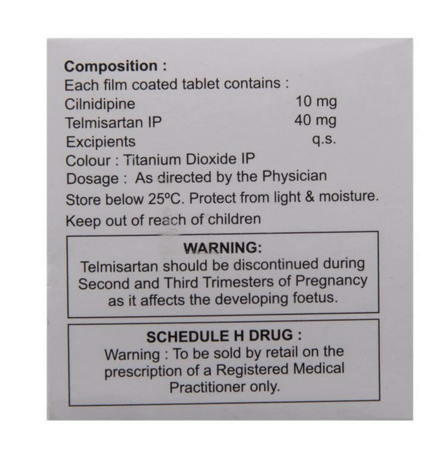 Cinod-T - Strip of 15 Tablets