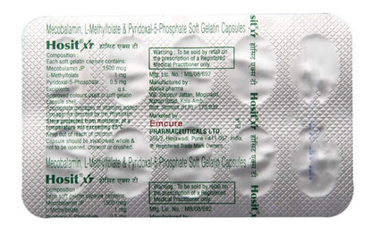 Hosit Xt - Strip of 10 Capsules