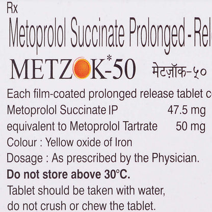 Metzok 50 - Strip of 10 Tablets