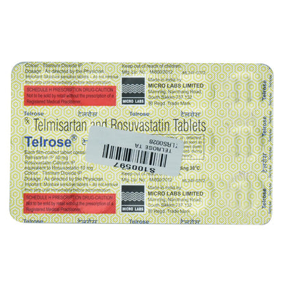 Telrose -Strip of 15 Tablets