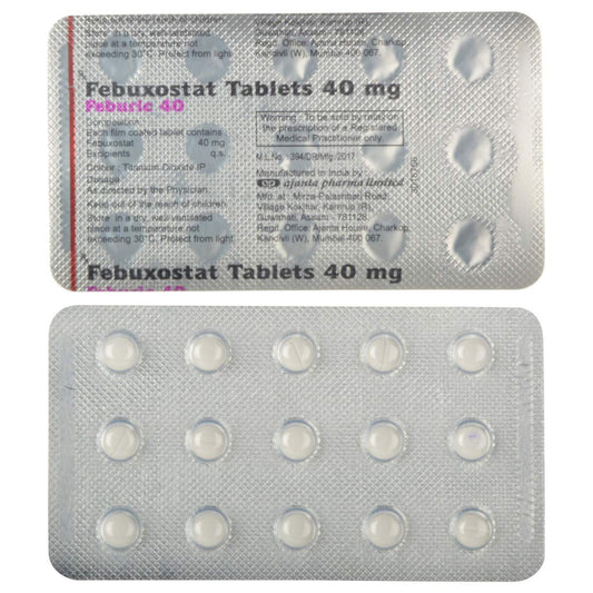 Feburic 40 - Strip of 15 Tablets