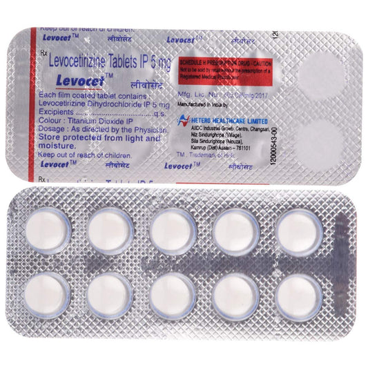 Levocet - Strip of 10 Tablets