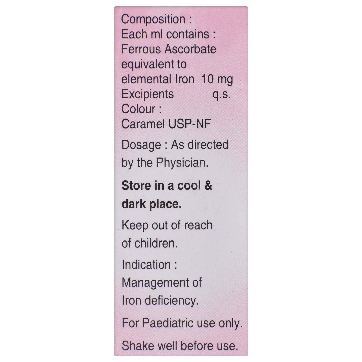 Orofer XT - Bottle of 15Ml Oral Drops