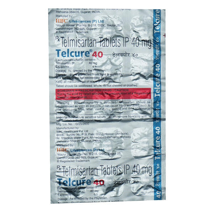 Telcure 40MG - Strip of 15 Tablets