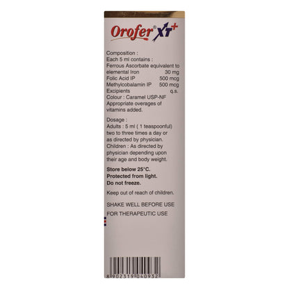 Orofer XT + - Bottle of 200 ml Suspension