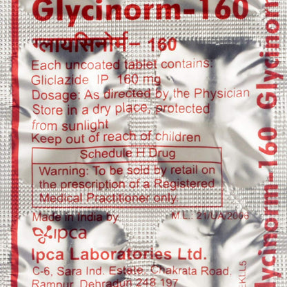 Glycinorm 160 Tablet 10's