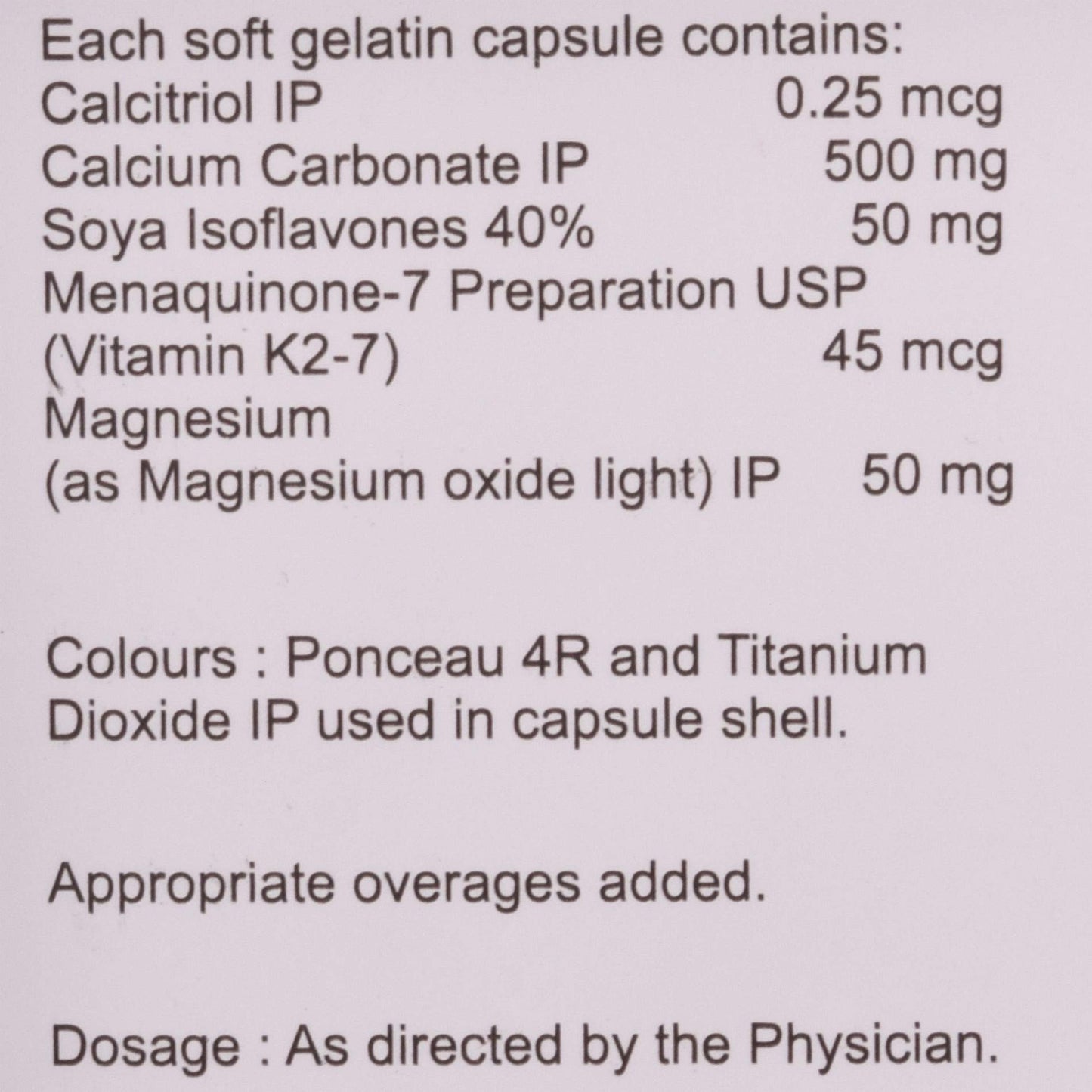 Bio-D3 Fem - Strip of 15 Capsules