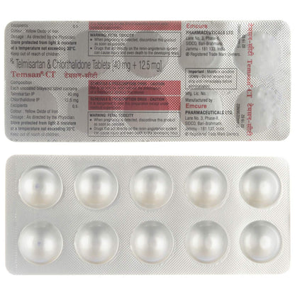 Temsan CT - Strip of 10 Tablets