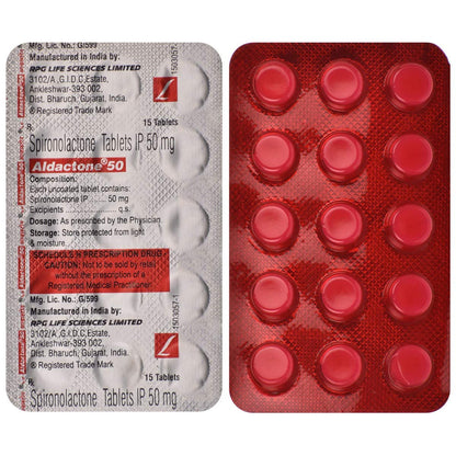 Aldactone 50 - Strip of 15 Tablets