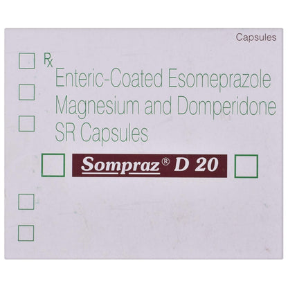 Sompraz D 20 - Strip of 15 Capsules