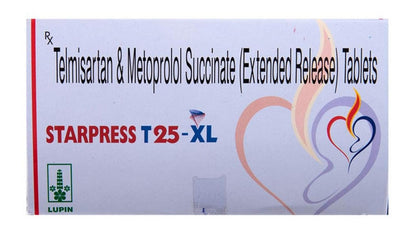 Starpress T25-XL - Strip of 15 Tablets