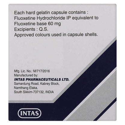 Flunil 60 - Strip of 10 Capsules