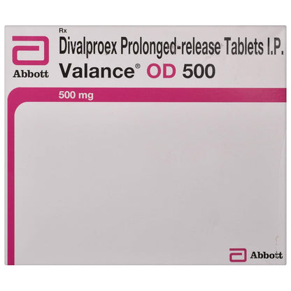 Valance OD 500 - Strip of 15 Tablets