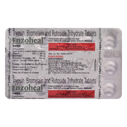 Enzoheal - Strip of 15 Tablets