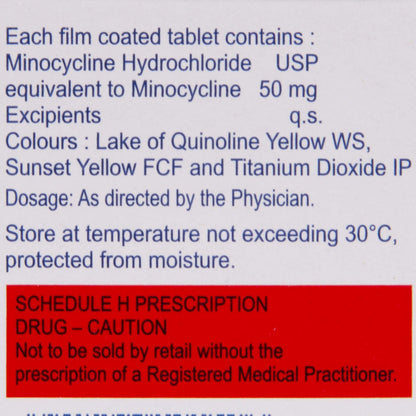 Minoz 50 - Strip of 10 Tablets