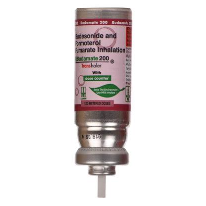 Budamate 200 - Bottle of 120 Metered Doses Transhaler