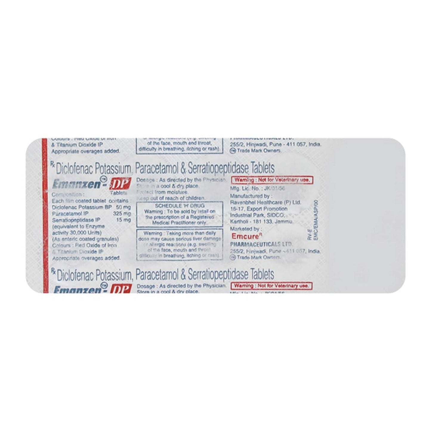 Emanzen Dp - Strip of 10 Tablets