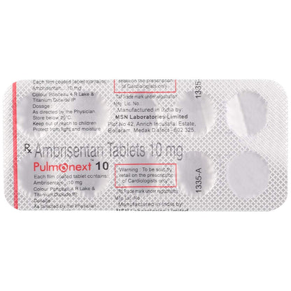 Pulmonext 10 - Strip of 10 Tablets