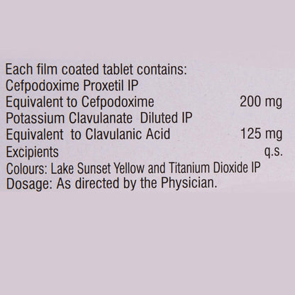 Cepodem XP 325 - Strip of 10 Tablets