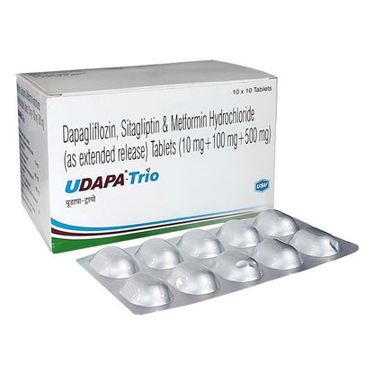 Udapa-Trio - Strip of 10 Tablets