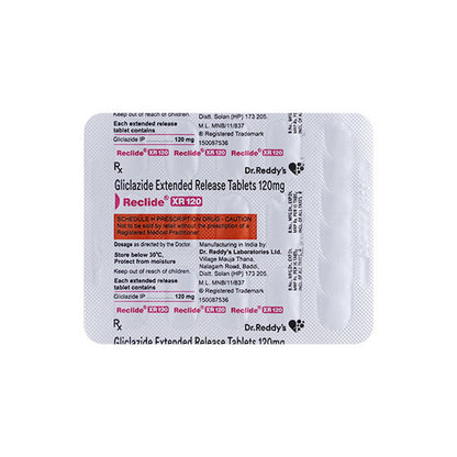 Reclide XR 120 - Strip of 15 Tablets