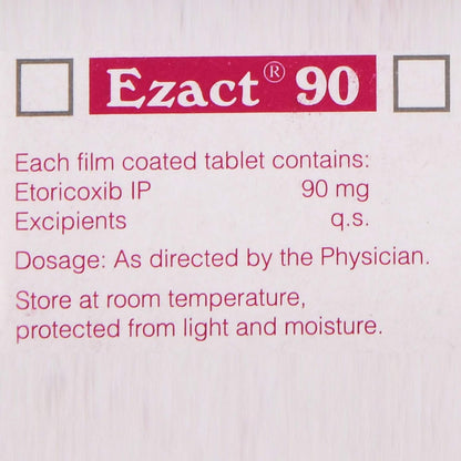 Ezact 90 - Strip of 10 Tablets