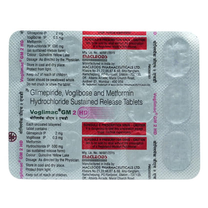 Voglimac GM2 HD - Strip of 15 Tablets