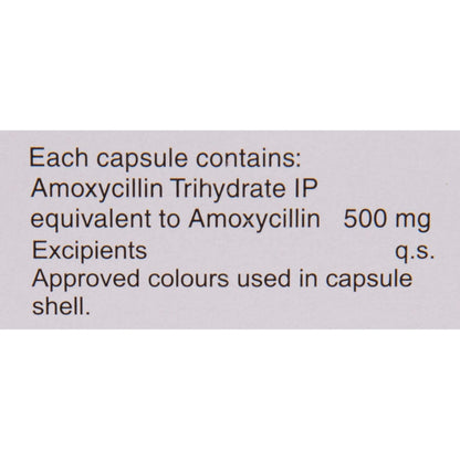 Mox 500 - Strip of 15 Capsules