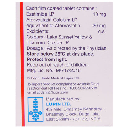 Tonact Ez 20MG - Strip of 10 Tablets