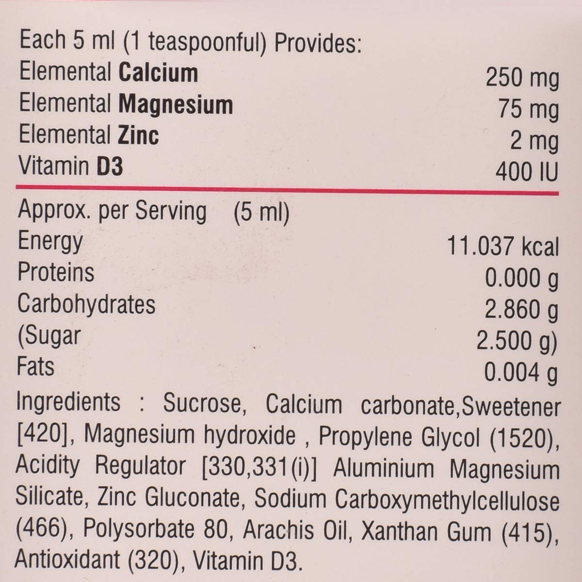 Calcimax-D - Bottle of 200 ml Suspension