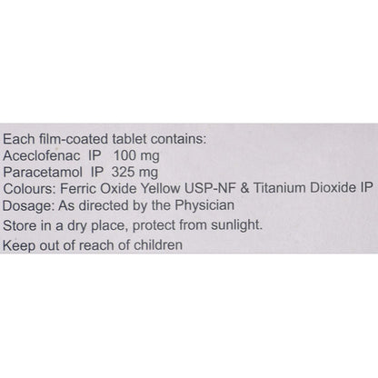 Zerodol-P - Strip of 10 Tablets