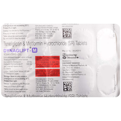 Dynaglipt-M - Strip of 10 Tablets