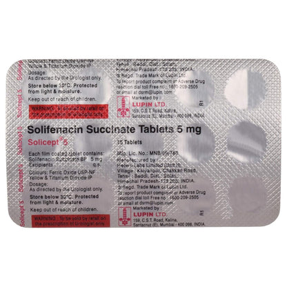 Solicept 5 - Strip of 15 Tablets