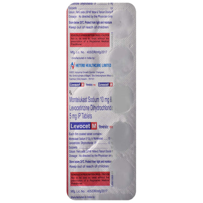 Levocet M - Strip of 10 Tablets