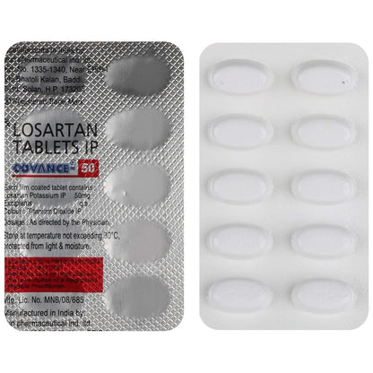 Covance 50 - Strip of 10 Tablets