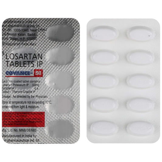 Covance 50 - Strip of 10 Tablets