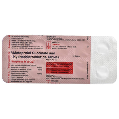 Starpress H 50 XL - Strip of 10 Tablets