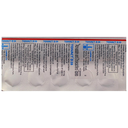 TONACT-D 20MG - Strip of 10 Tablets