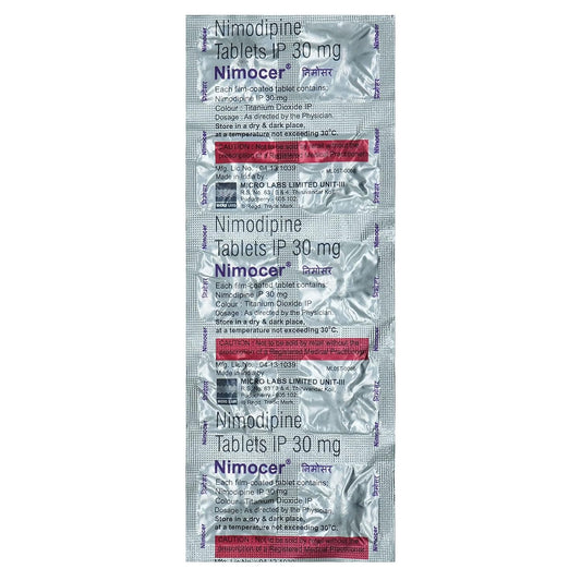 NIMOCER 30 mg - Strip of 10 Tablet