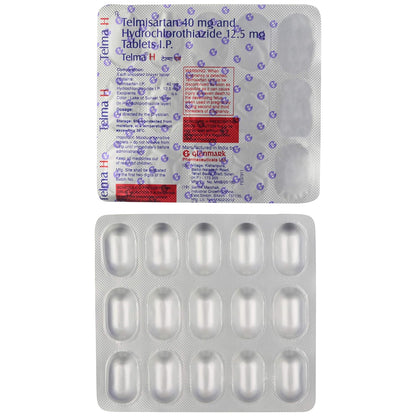 Telma H - Strip of 15 Tablets