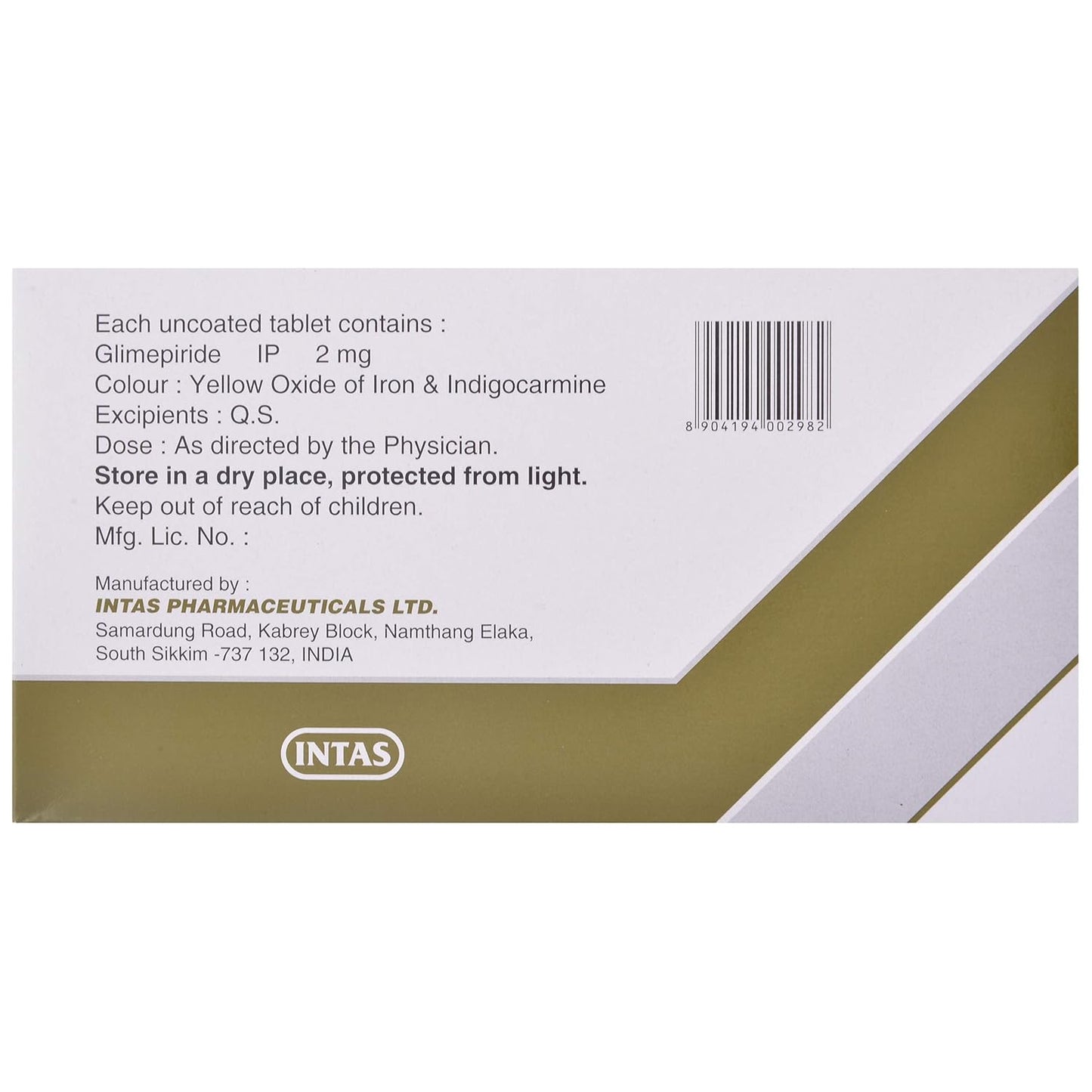 Zoryl-2 - Strip of 15 Tablets