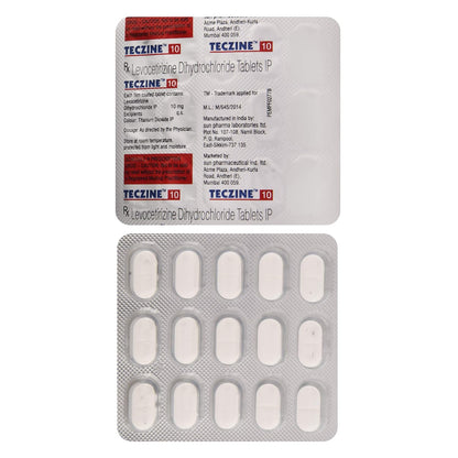 Teczine 10 - Strip of 15 Tablets