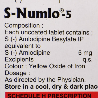 S-Numlo-5 - Strip of 15 Tablets