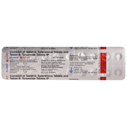 Planep T 20 Kit - Strip of 20 Tablets