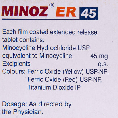 Minoz ER 45 - Strip of 10 Tablets