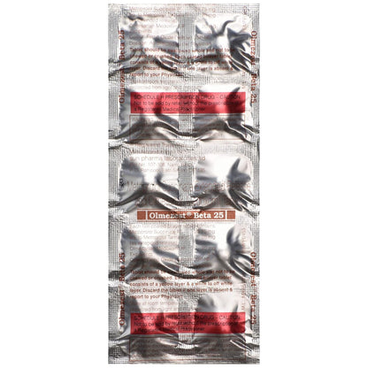 Olmezest Beta 25 - Strip of 10 Tablets