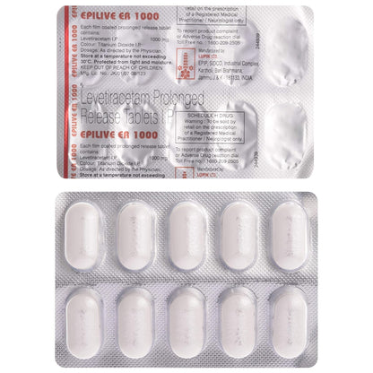 Epilive ER 1000 - Strip of 10 Tablets