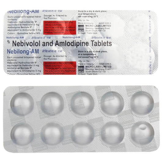 Nebilong-AM - Strip of 10 Tablets