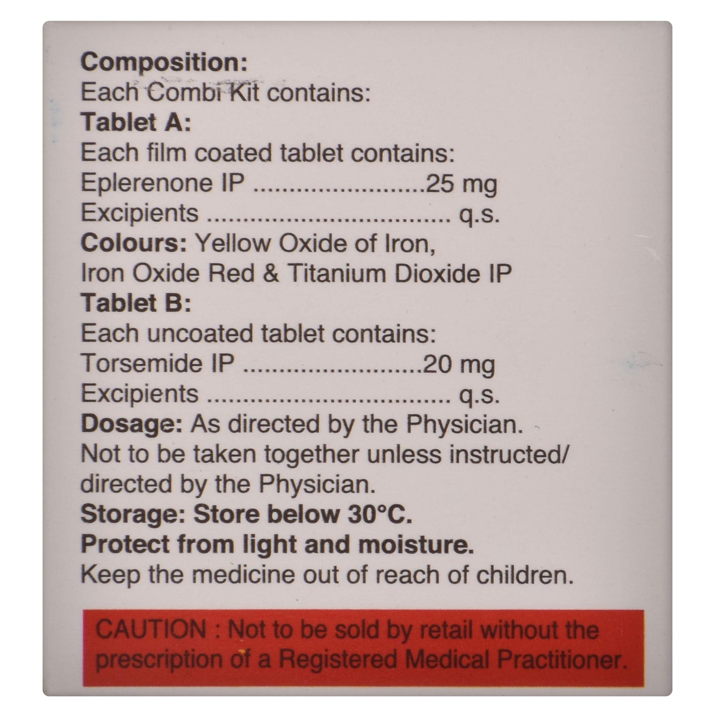 Dytor E 20 - Strip of 20 Tablets