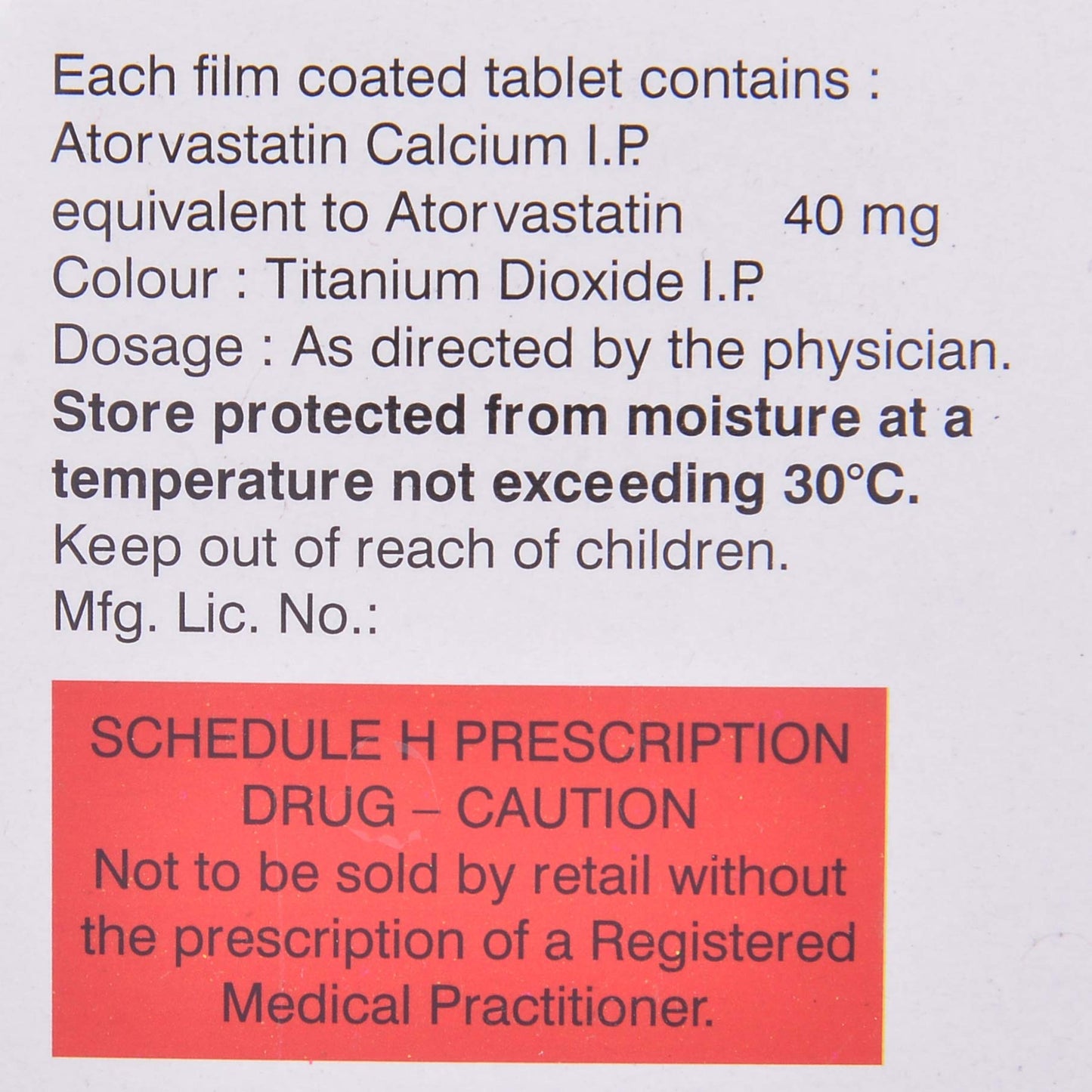 Tonact 40 - Strip of 15 Tablets